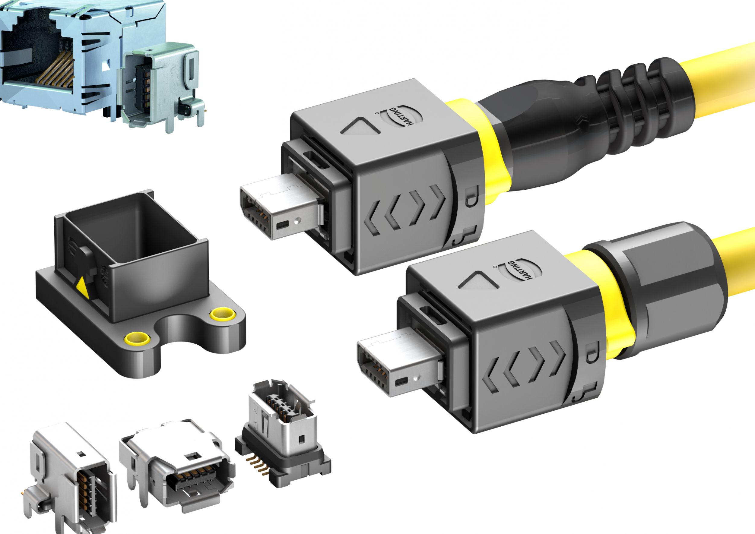 Cabling - CABLING Câble Y USB pour disque dur externe Double USB Type A /  Mini USB 5 pins Type B 1m - Câble USB - Rue du Commerce